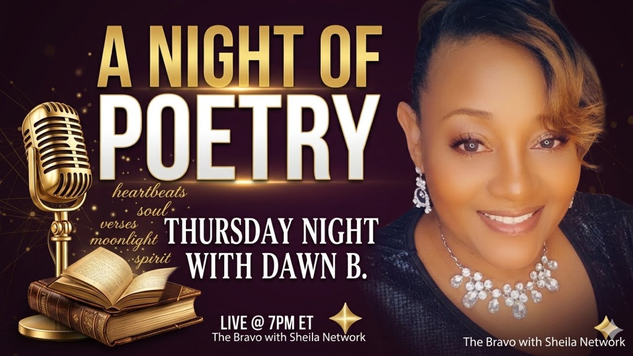 A NIGHT OF POETRY… WITH DAWN B  AND GUEST cover art