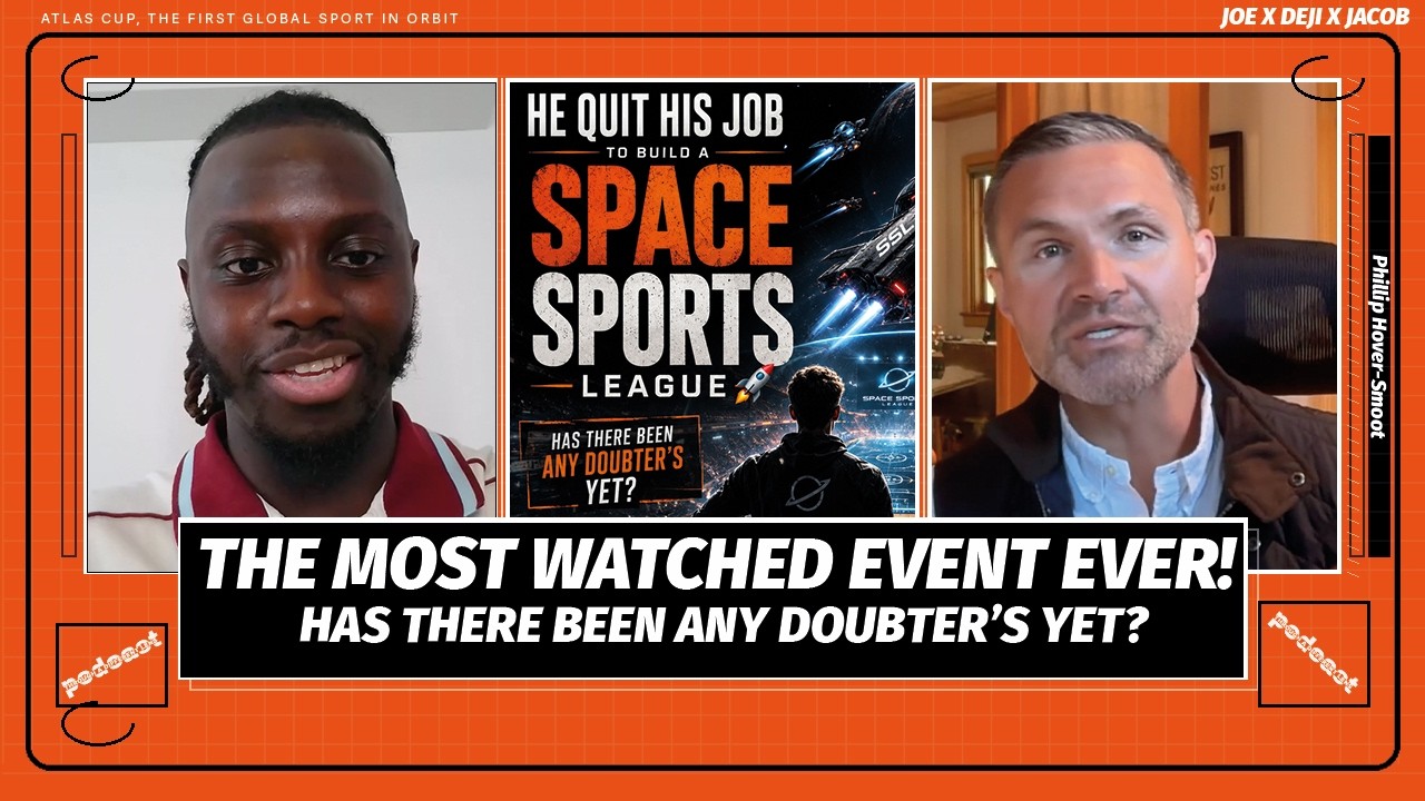 He Quit His Job To Build A Space Sports League 🚀  | Has There Been Any Doubter's Yet? cover art