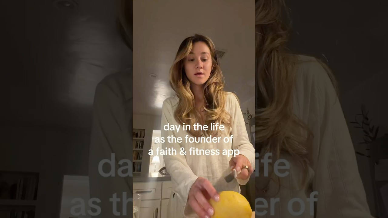 Day in the life as the founder of a faith & fitness app cover art