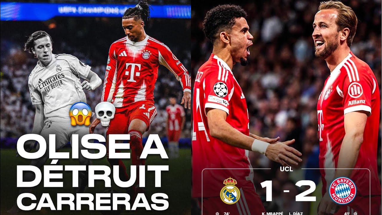Le Bayern fait tomber le Real Madrid chez lui 1-2 | Analyse du match cover art
