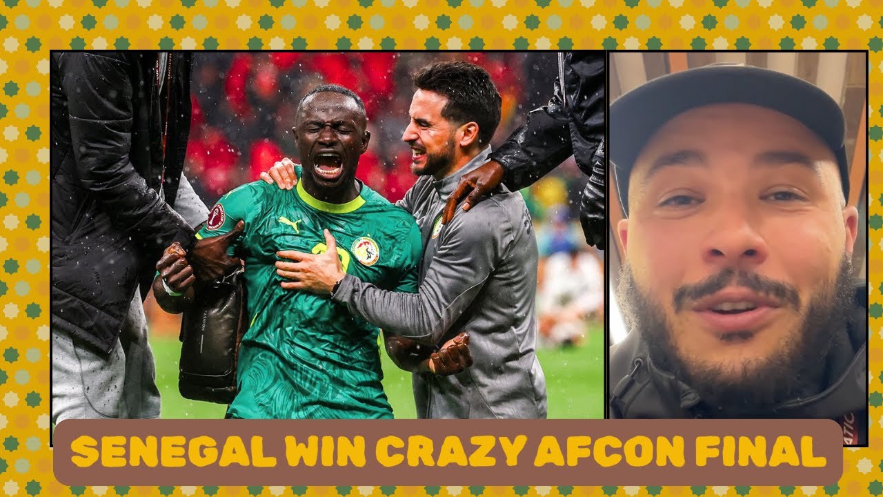 2025 AFCON FINAL: SENEGAL BEAT MOROCCO IN CRAZY MATCH cover art
