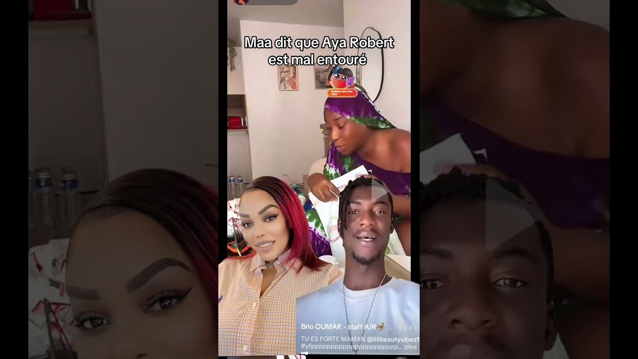 Maabio est déçu du comportement d aya Robert et ses proches  cover art