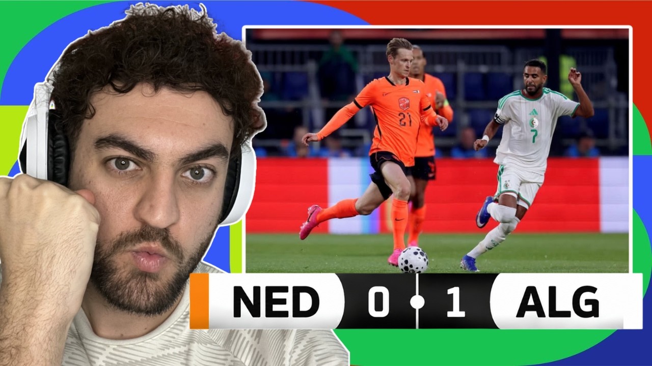 🇳🇱 NETHERLANDS 0-1 ALGERIA 🇩🇿 | HADJ MOUSSA SEALS STUNNING WIN!!! cover art