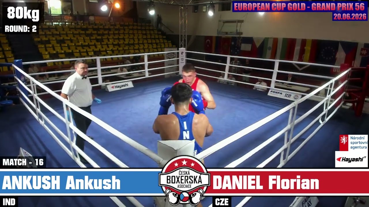 Ankush Panghal (IND) vs. Daniel Florián (CZE) Grand Prix Ústí nad Labem 2026 Final (80kg)