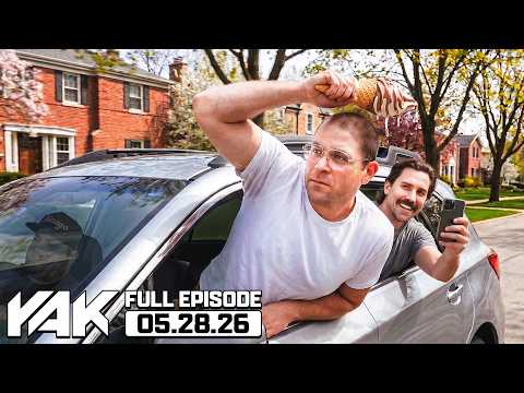 We Learned How To Throw Ice Cream Cones At People From An EXPERT (Eddie) | The Yak 5-28-26 cover art