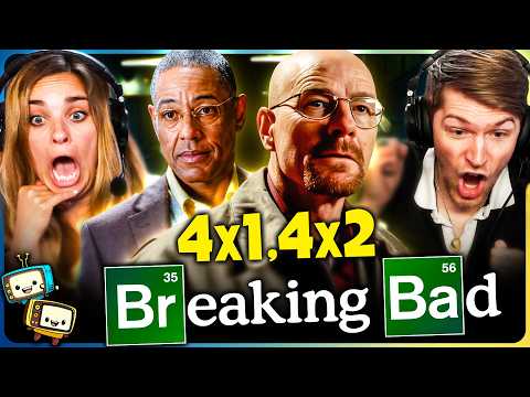 BREAKING BAD Season 4 Episodes 4x1 & 4x2 Reaction! | First Time Watch | Bryan Cranston | Aaron Paul cover art