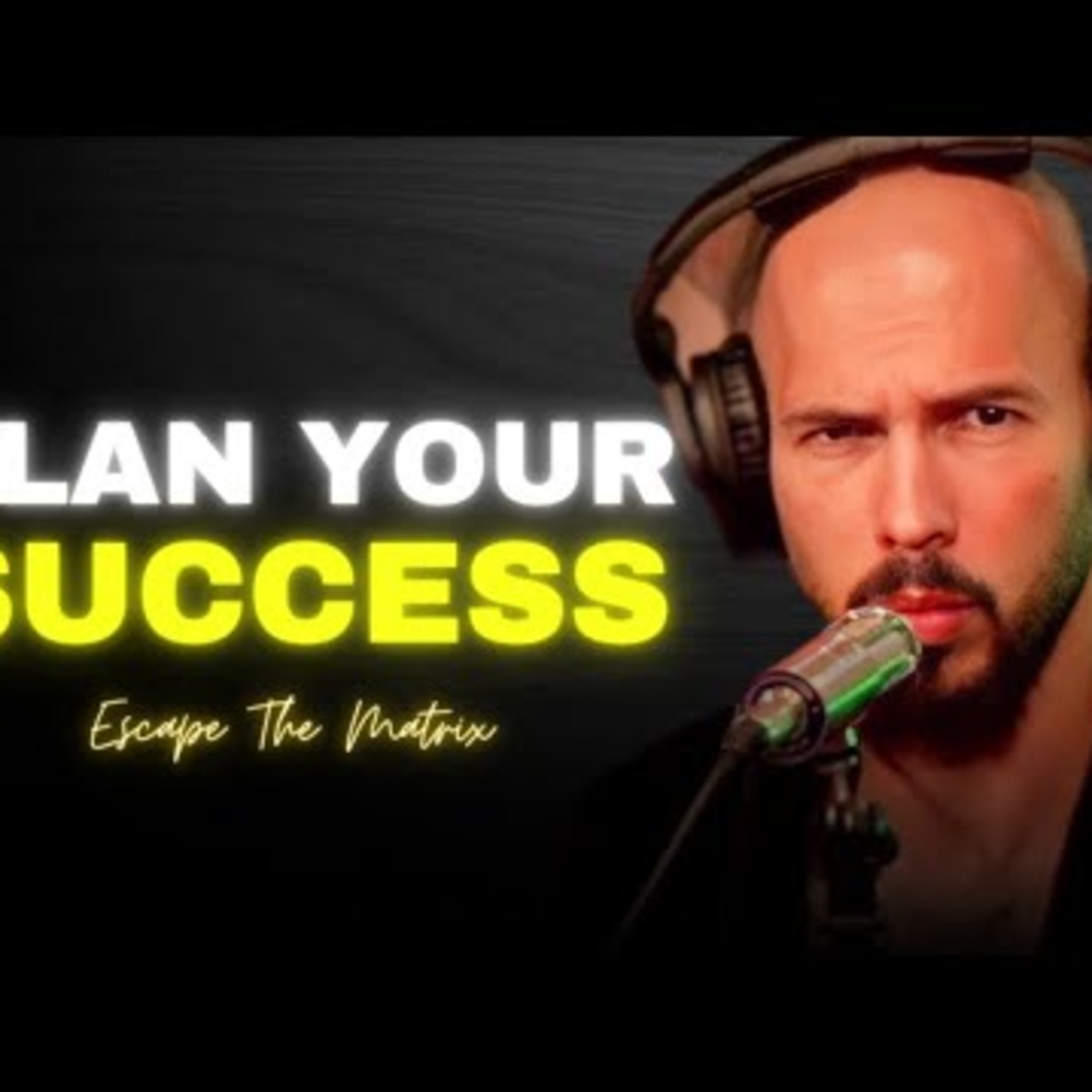 PLAN YOUR SUCCESS !! Andrew Tate Motivational Speech cover art