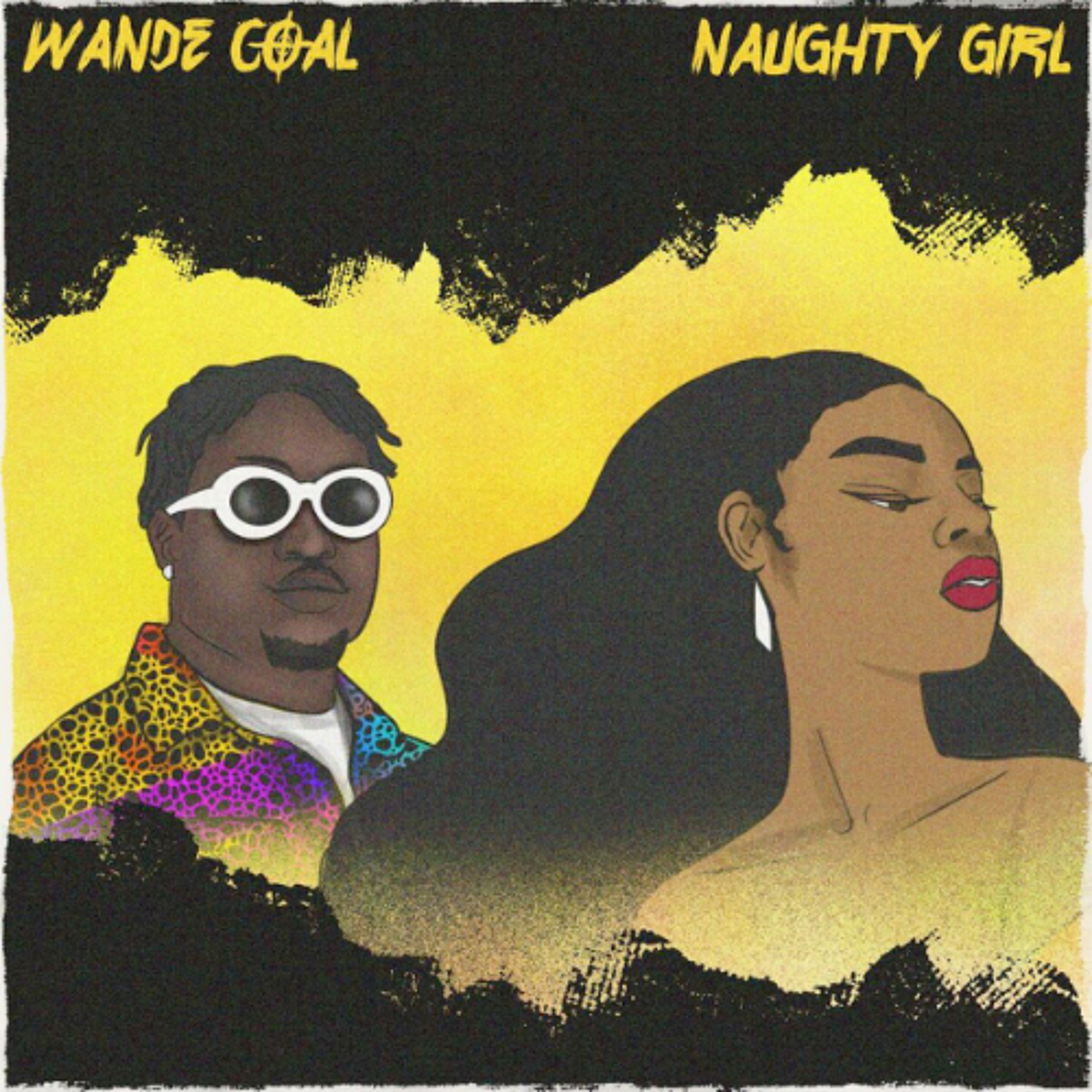 Wande Coal - Naughty Girl - Slow Afrobeats Remix cover art