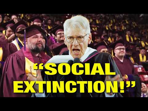 Harrison Ford Delivers The WORST Commencement Speech Of All Time!