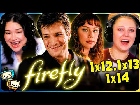 FIREFLY (2002) Episodes 12-14 Reaction! | First Time Watch | Nathan Fillion, Alan Tudyk, Gina Torres cover art