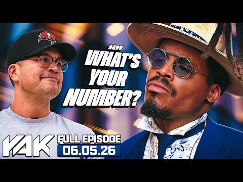 Steven Cheah Revealed To Cam Newton How Many Women He's Been With | The Yak 6-5-26 cover art