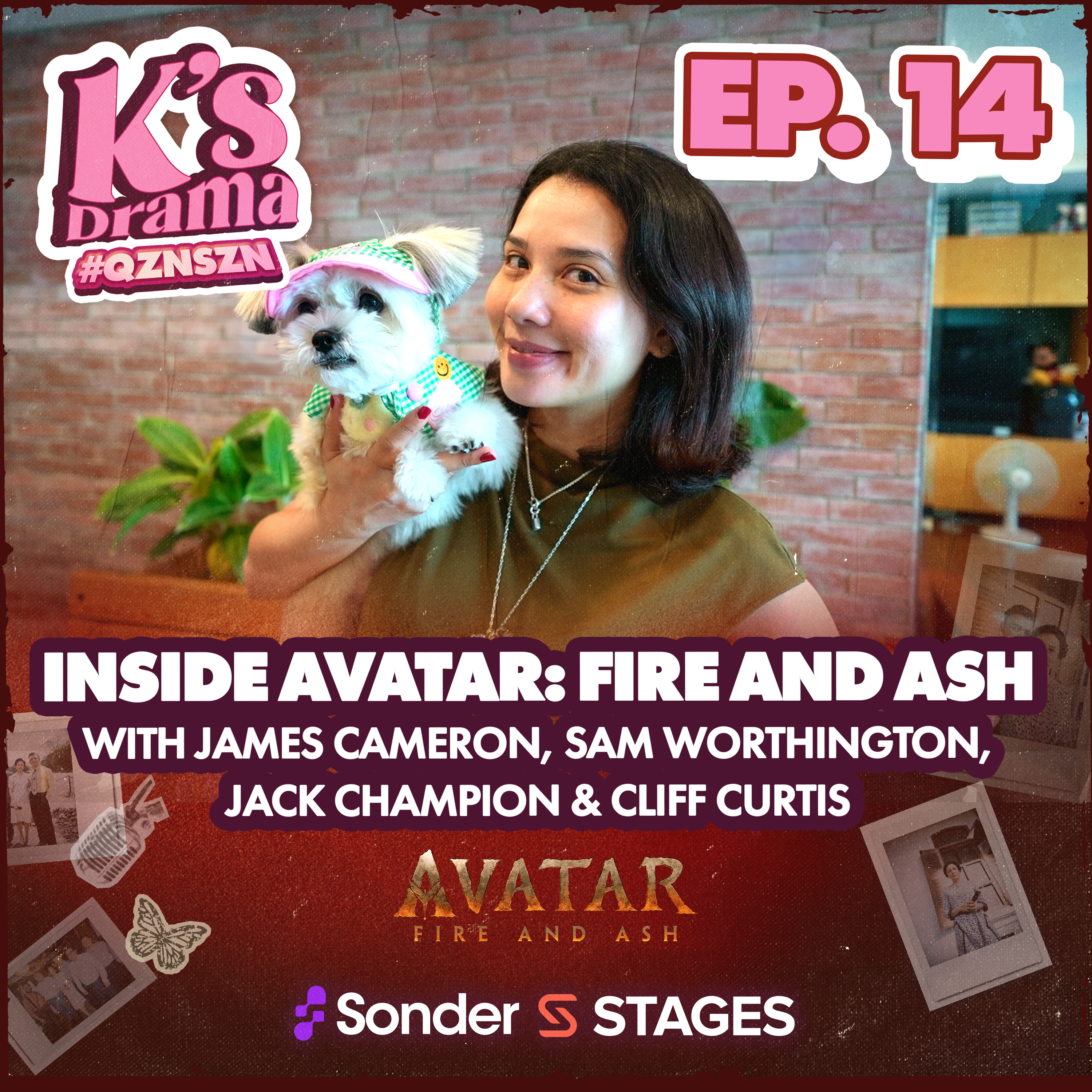 K's Drama S4E14: Inside Avatar: Fire and Ash with James Cameron, Sam Worthington, Jack Champion & Cliff Curtis cover art