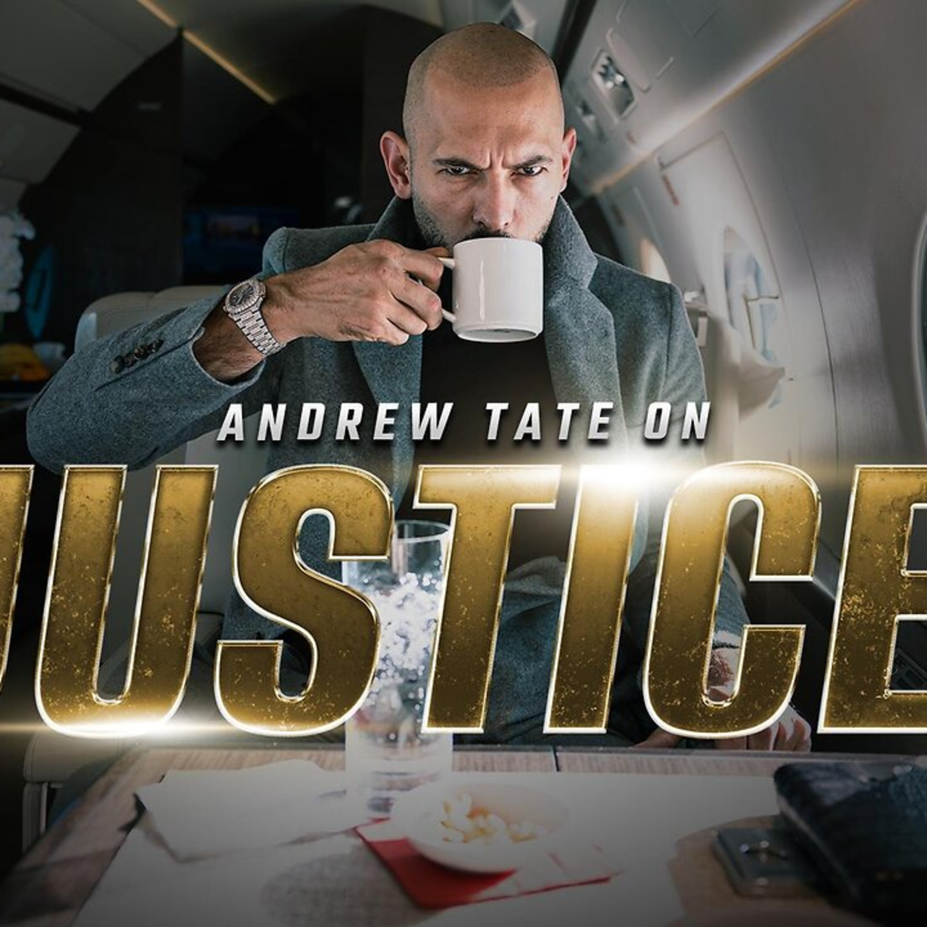 Andrew Tate on Justice cover art