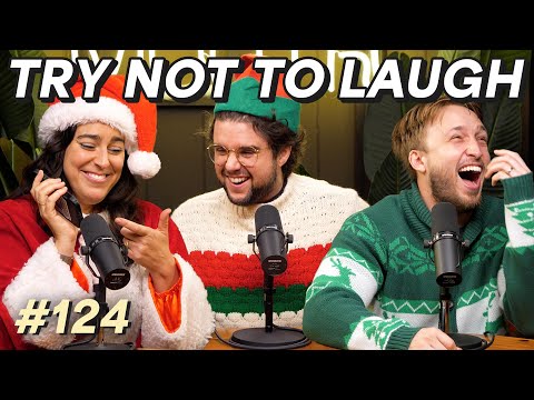 Try Not To Laugh: The Podcast w/ SANTA?! | Smosh Mouth 124 cover art