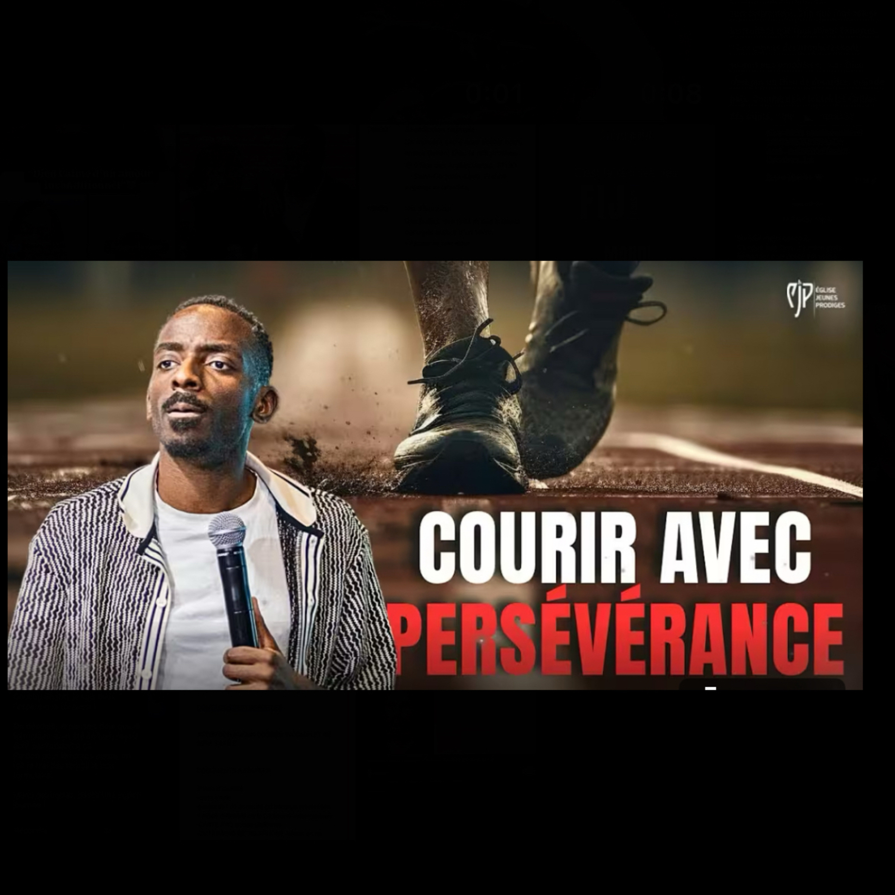 COURIR AVEC PERSÉVÉRANCE  cover art