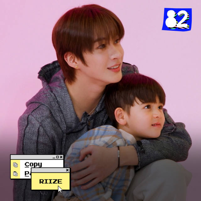 The only video of RIIZE with kids👶💕ㅣCOPY&PASTEㅣRIIZE cover art