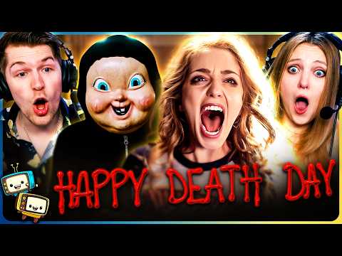 HAPPY DEATH DAY (2017) Movie Reaction! | First Time Watch! | Jessica Rothe | Israel Broussard cover art