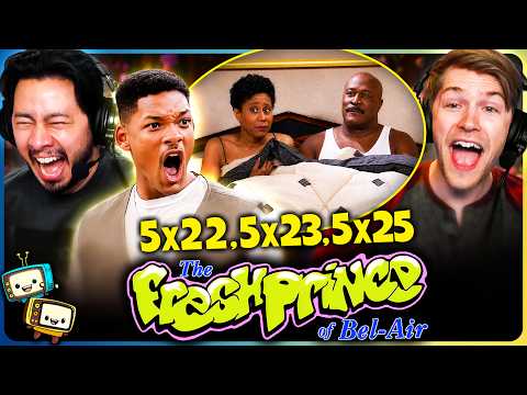 THE FRESH PRINCE OF BEL-AIR (1994) 5x22, 5x23, & 5x25 Reaction! | Will Smith w/ Jaby Koay cover art