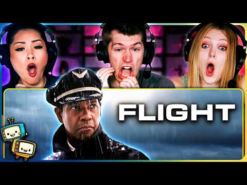 FLIGHT (2012) Movie Reaction! | First Time Watch! | Denzel Washington | Don Cheadle | John Goodman cover art