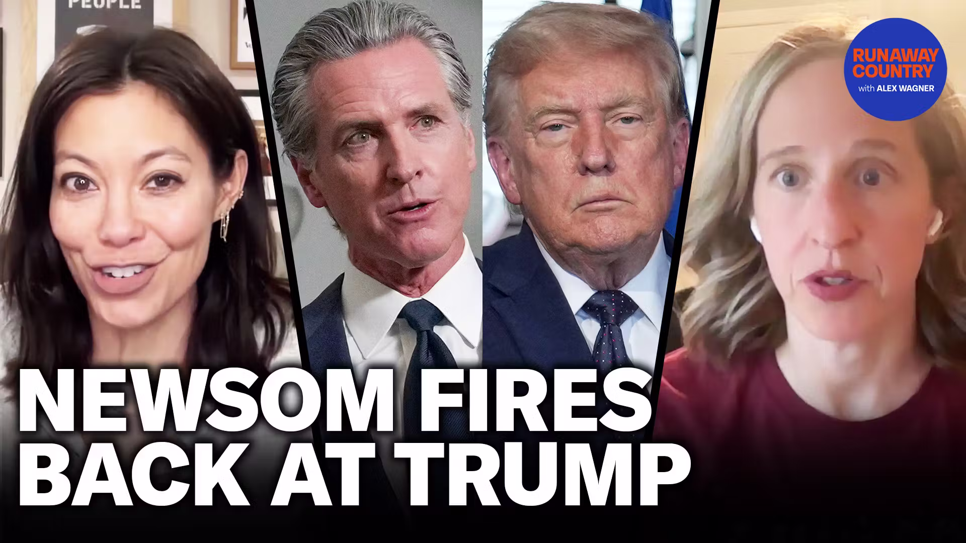 Gavin Newsom SLAMS Trump After DOJ Targets His Wife