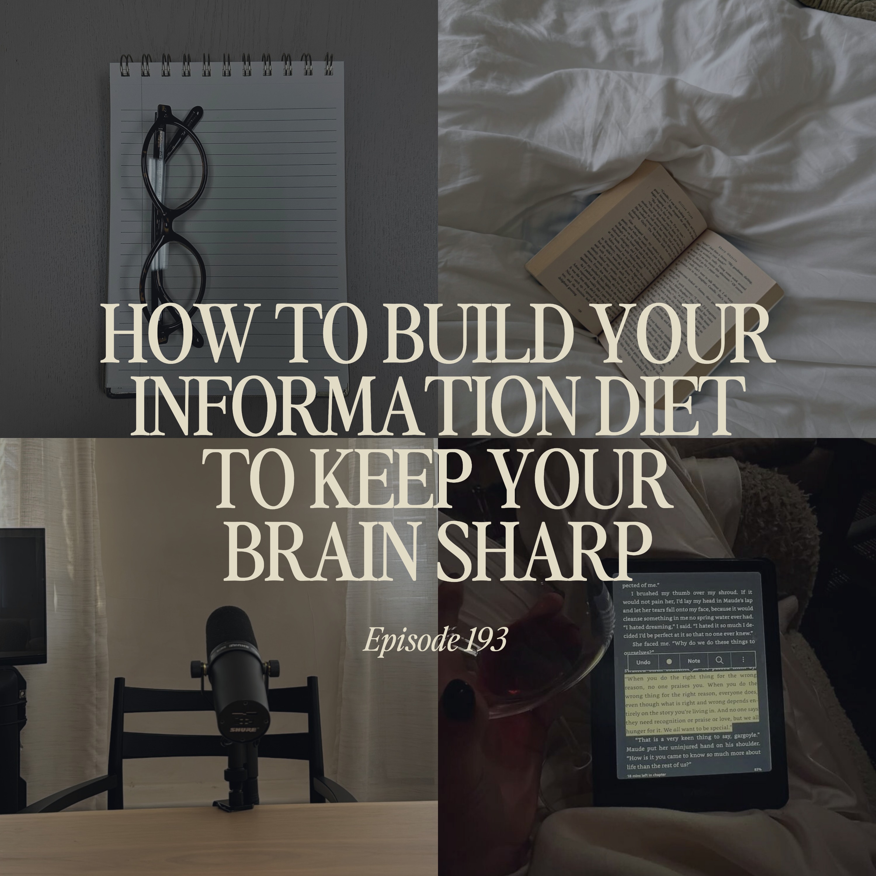 Want to stay informed without the news making you depressed? Here's how to build an information diet cover art