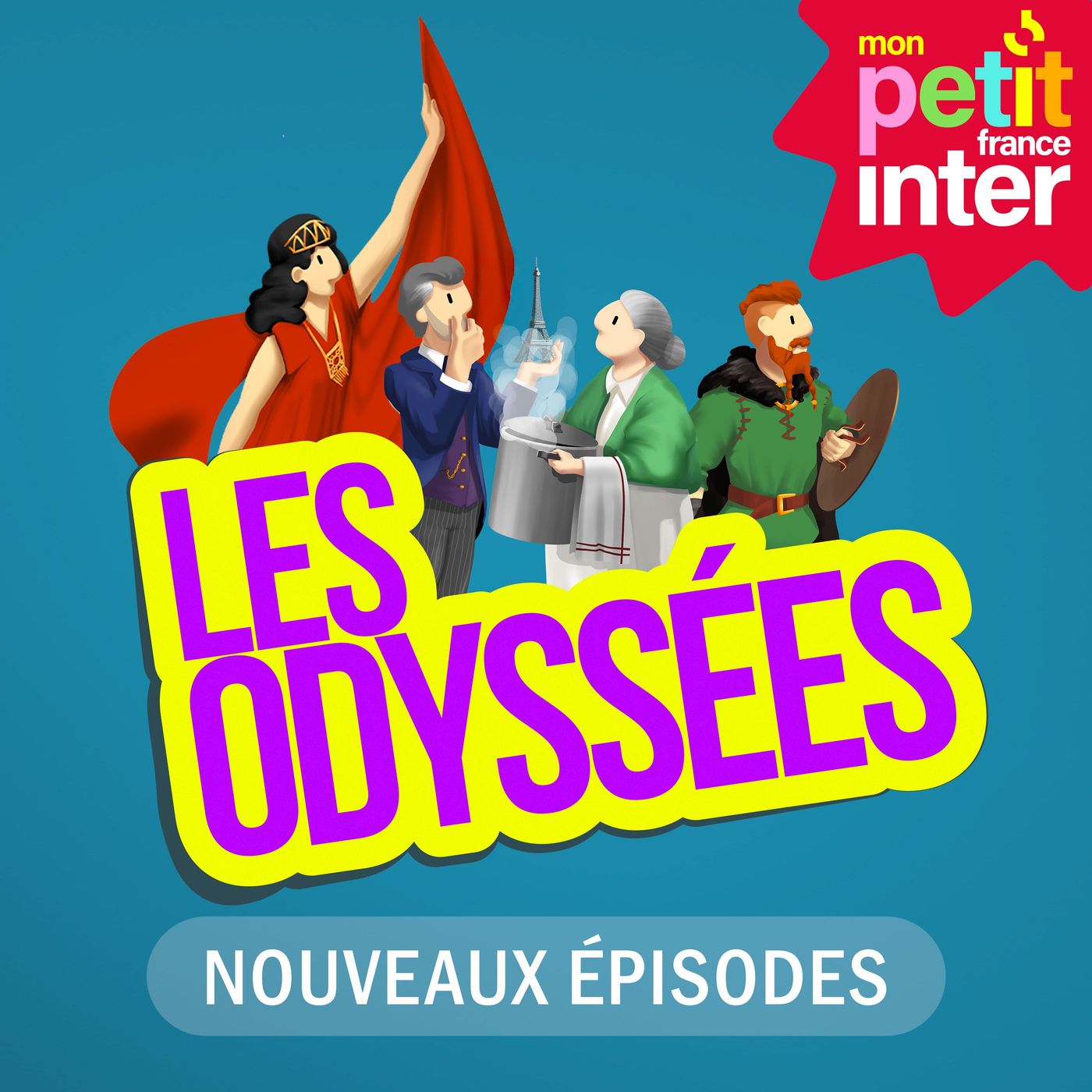 Bande Annonce : quatre nouveaux épisodes des Odyssées à découvrir cover art