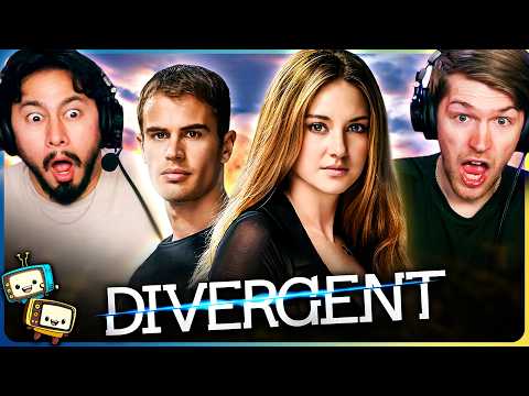 DIVERGENT (2014) Movie Reaction! | First Time Watch! | Shailene Woodley | Theo James | Kate Winslet cover art