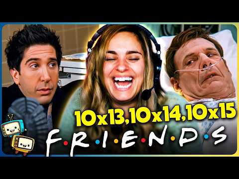 FRIENDS (2003) Season 10 Episodes 10x13, 10x14, & 10x15 Reaction! | First Time Watch! cover art