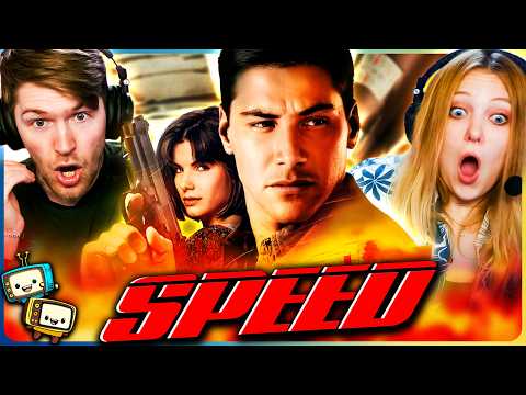 SPEED (1994) Movie Reaction! | First Time Watch! | Keanu Reeves | Sandra Bullock | Jeff Daniels cover art