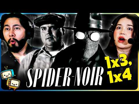 SPIDER-NOIR 1x3 & 1x4 Reaction! | Nicolas Cage | Brendan Gleeson | Li Jun Li |  Marvel w/ Jaby Koay cover art