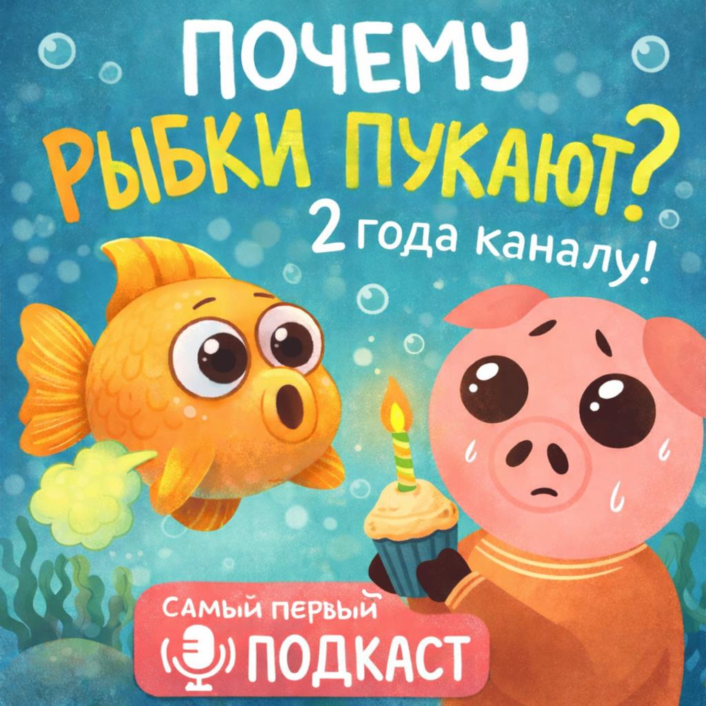 Почему рыбки пукают?