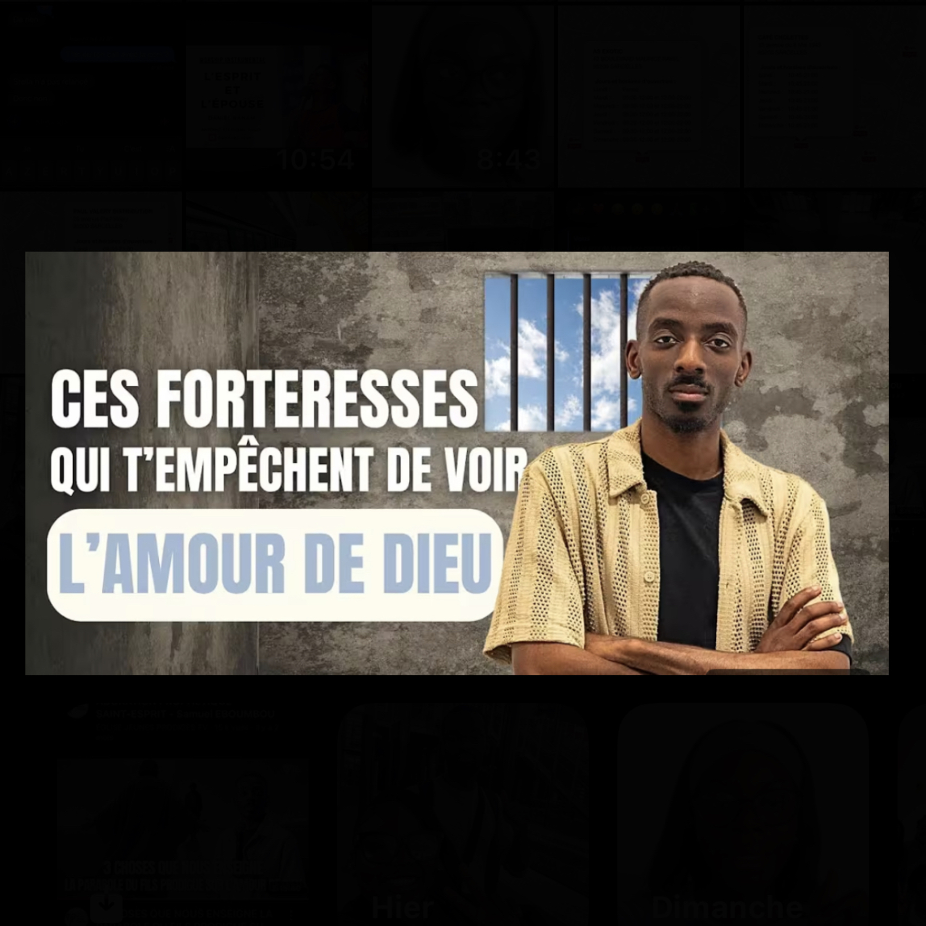 CES FORTERESSES QUI T'EMPÊCHENT DE RECEVOIR L'AMOUR DE DIEU cover art