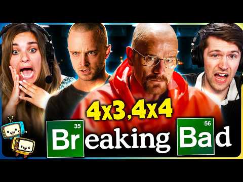 BREAKING BAD Season 4 Episodes 4x3 & 4x4 Reaction! | First Time Watch | Bryan Cranston | Aaron Paul cover art