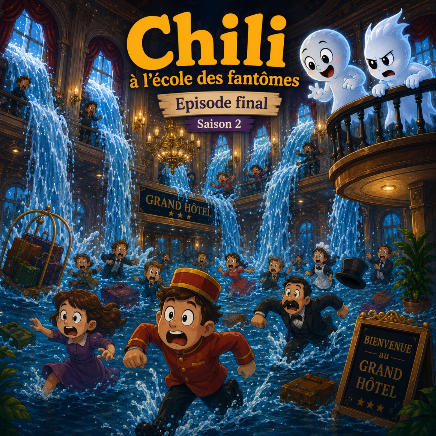 CHILI S02E08 Chili à l'école des fantômes cover art
