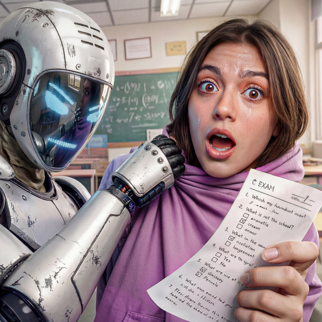 Teacher Uses AI ROBOTS To CATCH CHEATERS cover art