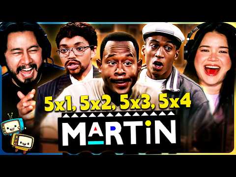 MARTIN (1996) 5x1, 5x2, 5x3 & 5x4 Reaction! | First Time Watch | Martin Lawrence w/ Jaby Koay cover art