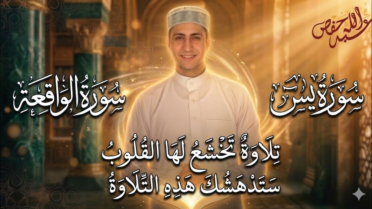 سورة يس وسورة الواقعة بصوت جميل جداً للقارئ محمد وجيه | راحة نفسية وشفاء بإذن الله  cover art