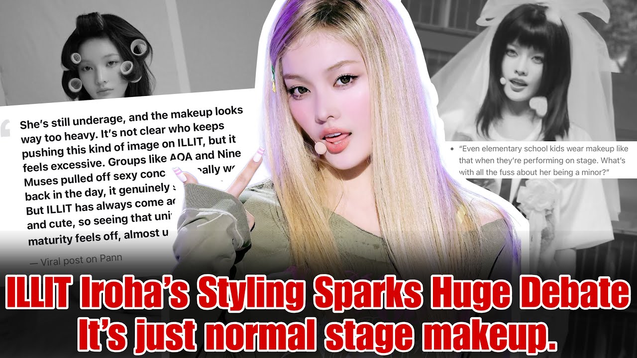 ILLIT Iroha’s Styling Sparks Heated Debate Among Korean Netizens cover art