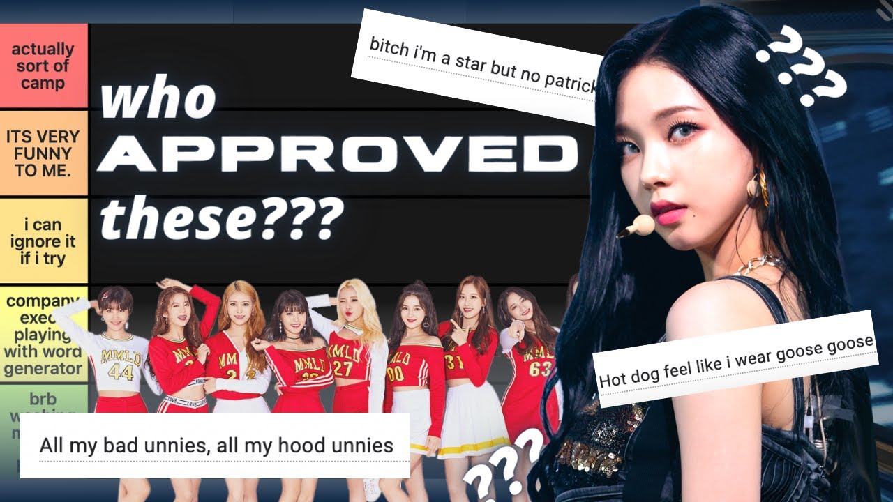 Tier Ranking the Worst Lyrics in K-POP cover art