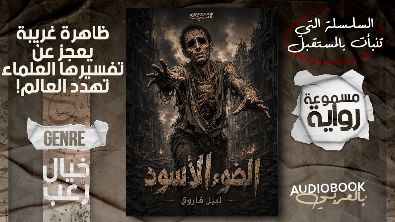 رواية مسموعة كاملة | الضوء الأسود - نبيل فاروق cover art