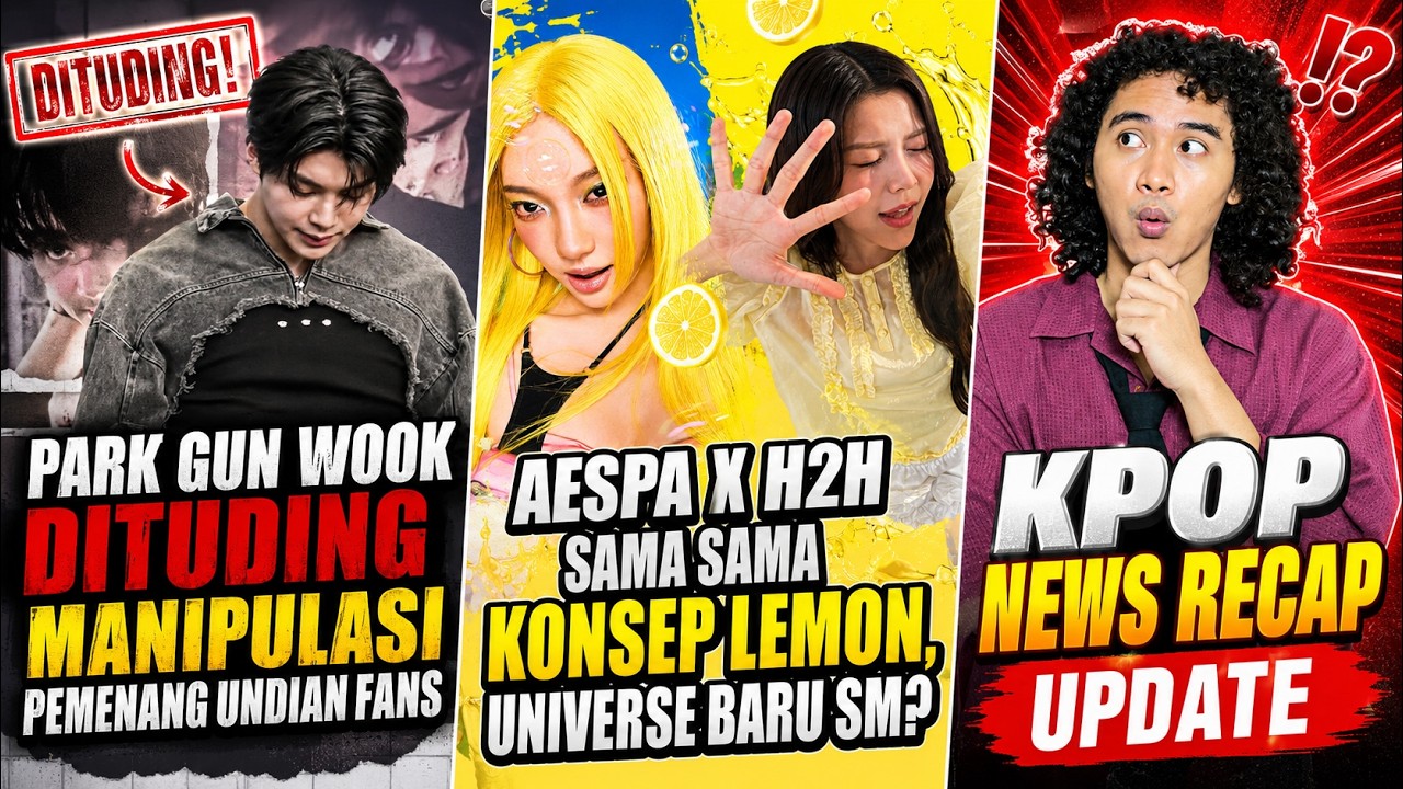 KONTROVERSI PARK GUN WOOK ZEROBASEONE, HEARTS2HEARTS X AESPA LEMON SM UNIVERSE?? cover art