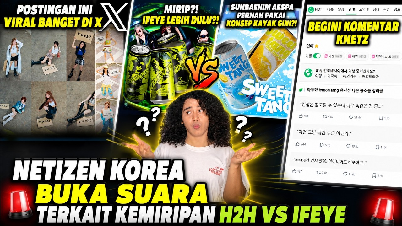 Hearts2Hearts Lemon Tang Dituding Mirip Ifeye ?! Netizen Korea Berdebat Soal Dugaan Plagiarisme cover art
