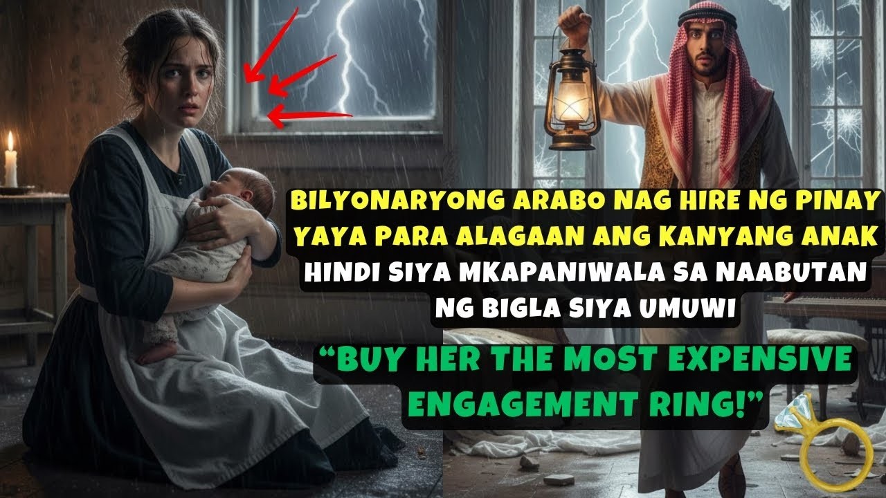 DIAMOND RING ANG REGALO SA PINAY YAYA NG ARABONG BOSS NG MAABUTAN NYA ANG GINAWA SA ANAK... cover art