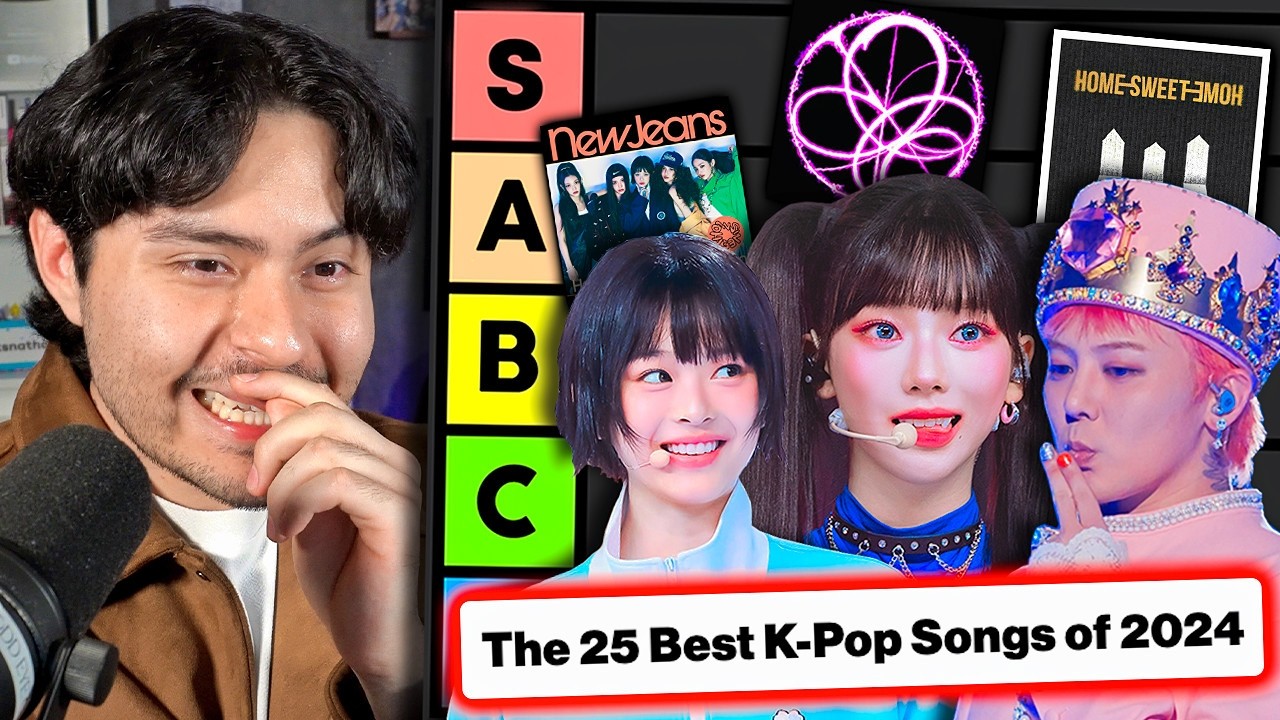 Ranking the BEST Kpop Songs of 2024 honestly… cover art