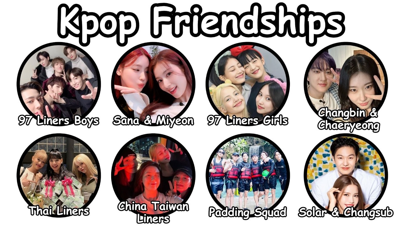 The Most Iconic Kpop Friendships Explained in 8 Minutes