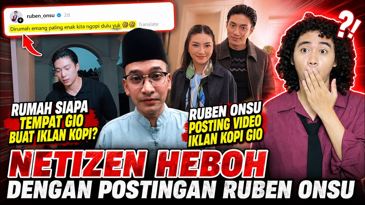 DRAMA RUBEN ONSU VS SARWENDAH VS GIO TUAI SOROTAN !! PERUSAHAAN INI TEGASKAN GIO BUKAN CEO MEREKA cover art