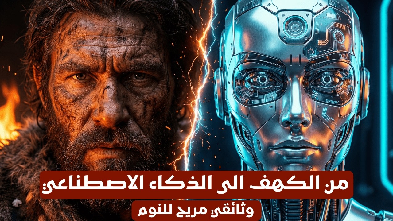 من الكهوف إلى الذكاء الاصطناعي : رحلة الحضارة الإنسانية | وثائقي و تاريخ للنوم cover art