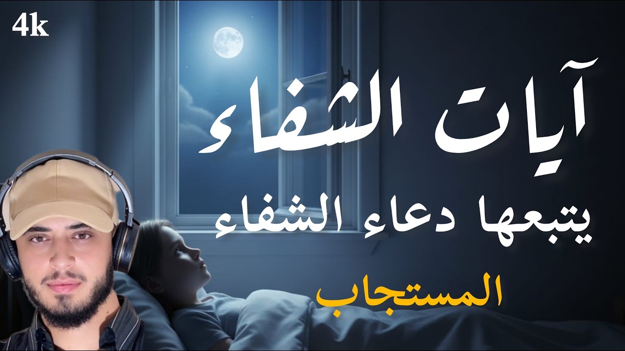 آيات الشفاء العاجل مع دعاء الشفاء المستجاب ayat chifae القارئ حمزة بوديب  cover art
