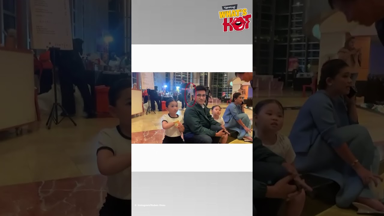Ruben Onsu Diawasi Gio Saat Datang ke Acara Anaknya, Sarwendah Tarik Tangan Thania Saat Sama Ayahnya cover art