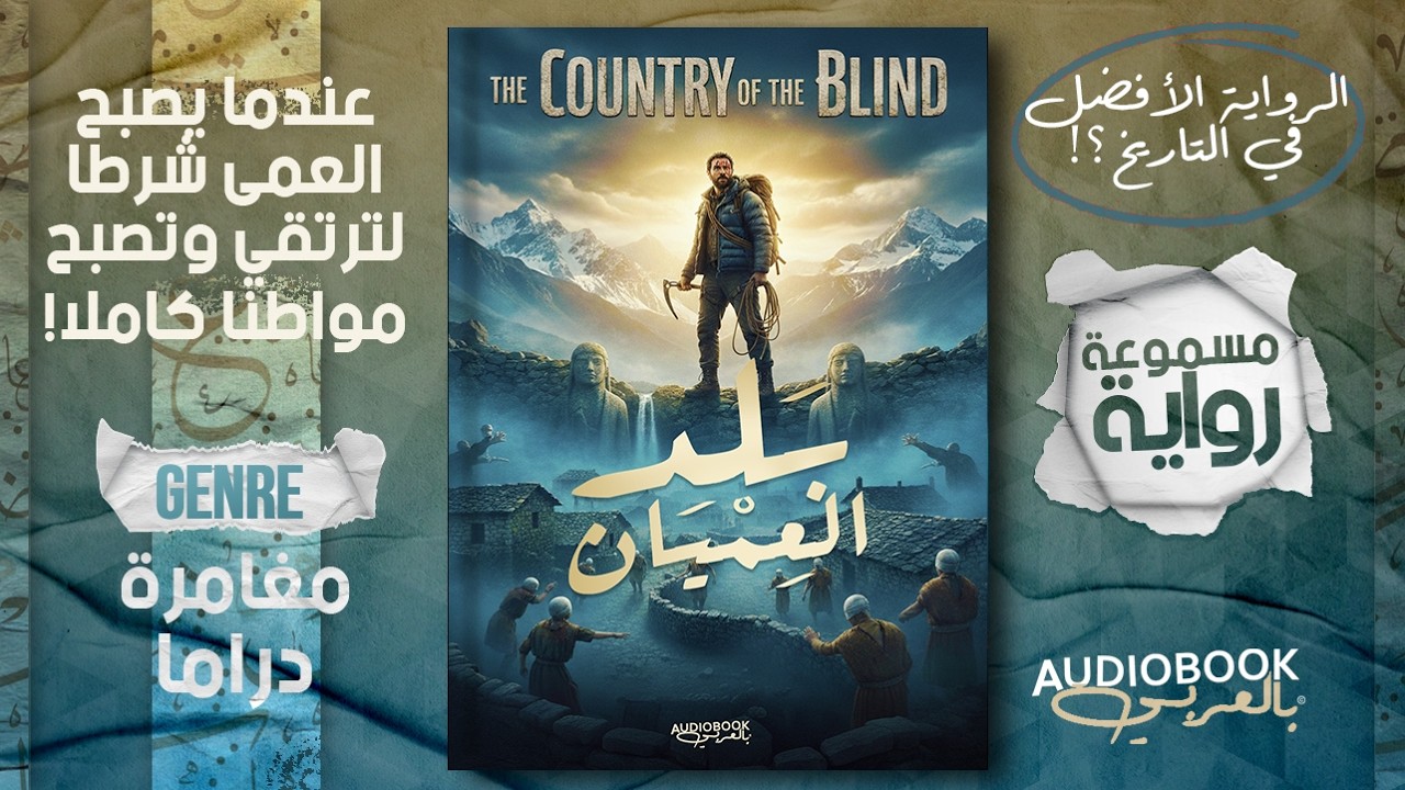 ستندم إن لم تستمع لهذه الرواية! رواية مسموعة كاملة | بلد العميان - هربرت جورج ويلز cover art